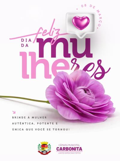 Dia das Mulheres!